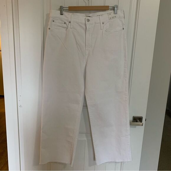 J Crew Slim Wide Leg Jeans 32 - Picture 9 of 15
